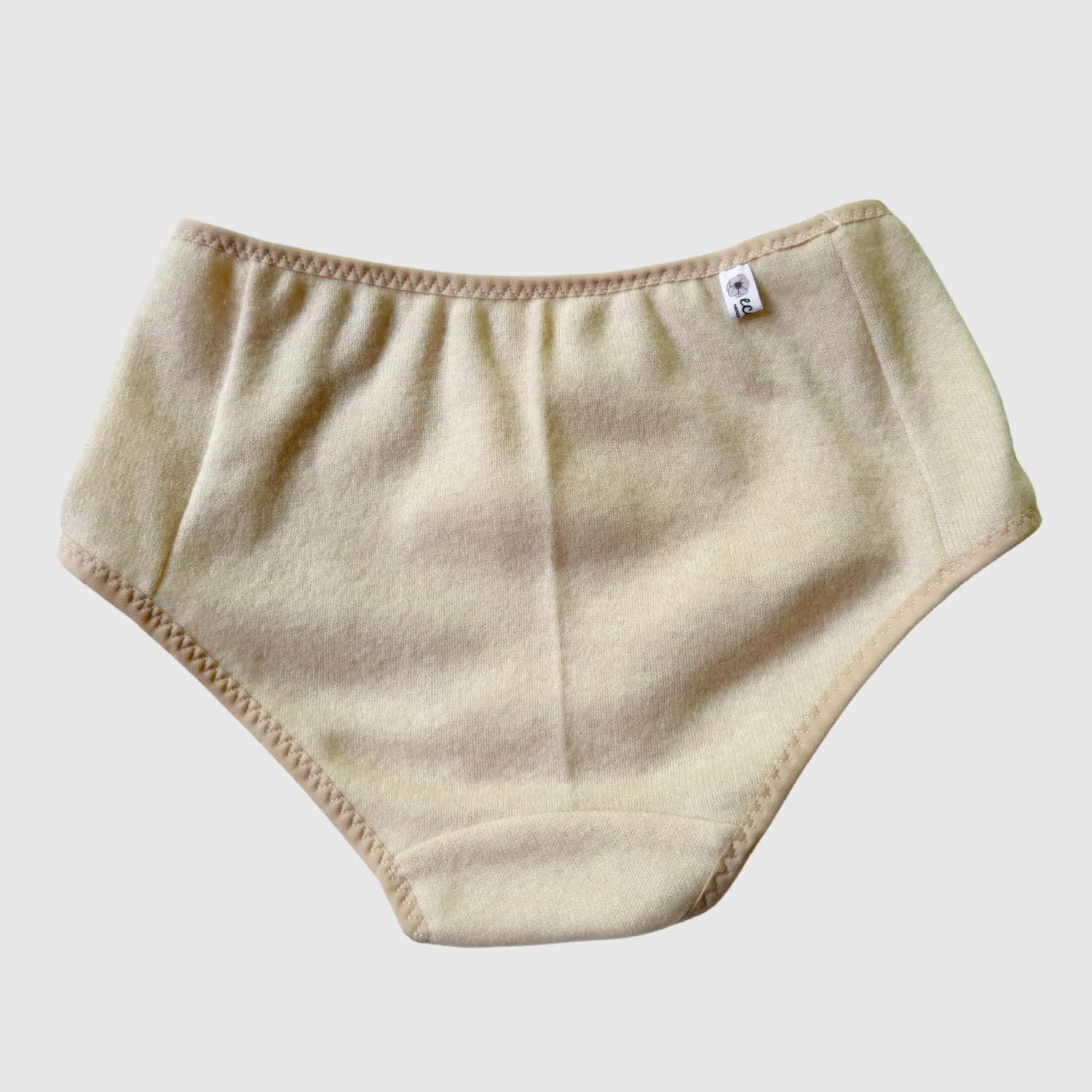 Natural Cashmere wool underwear brief Women's Small/Medium | Ready-To-Ship