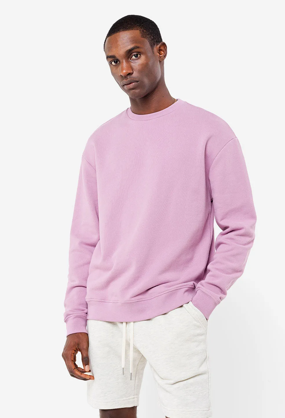 Oversized Crewneck Pullover / Acai