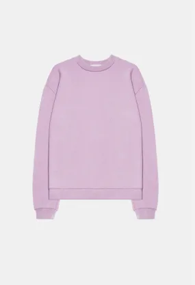 Oversized Crewneck Pullover / Acai