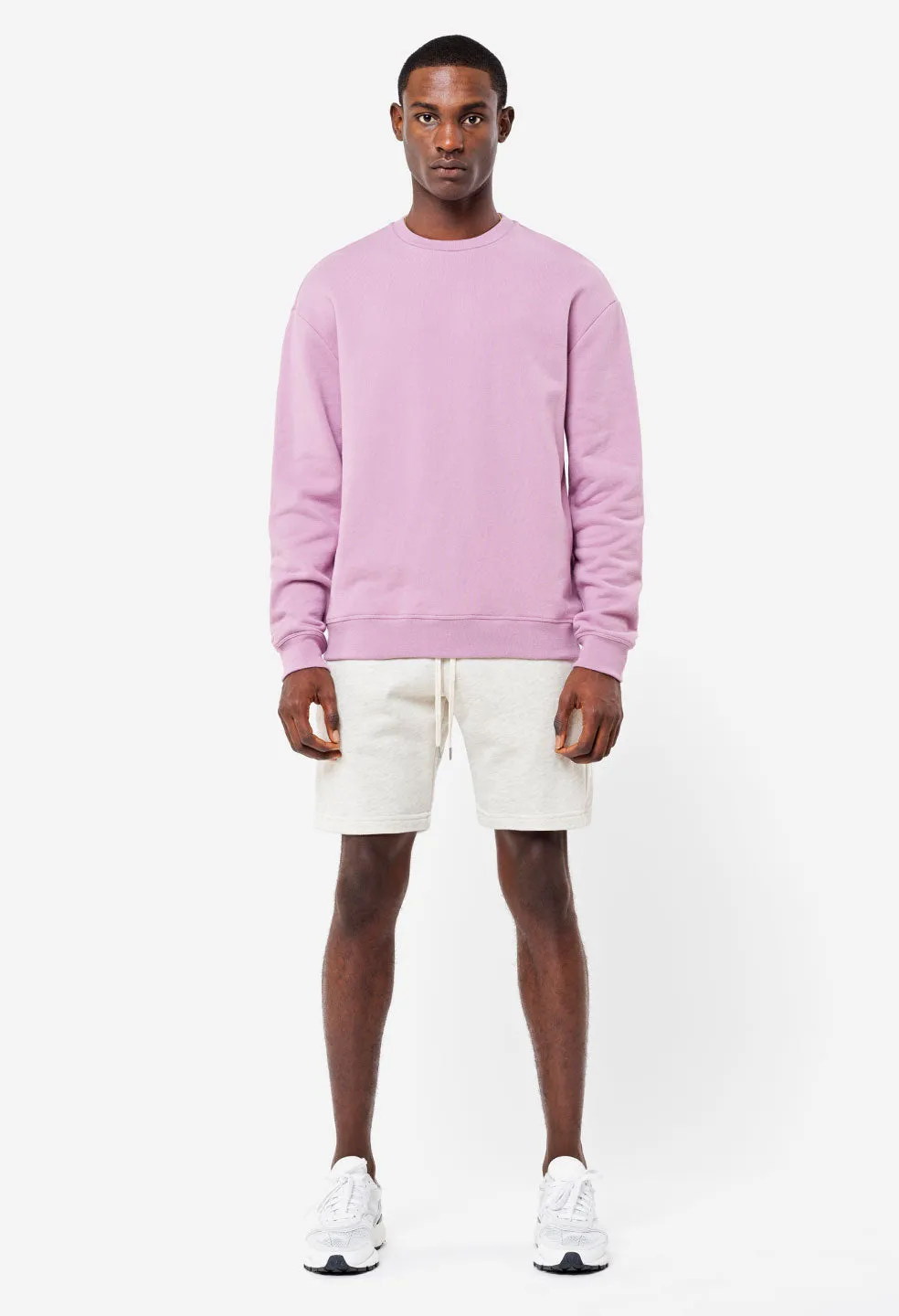 Oversized Crewneck Pullover / Acai