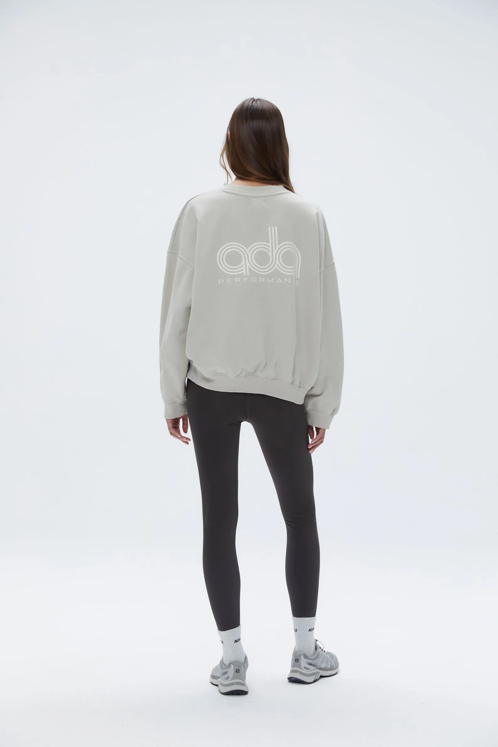 Performance Oversized Sweatshirt - Stone