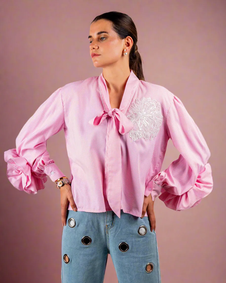 Pink Cotton Shirt