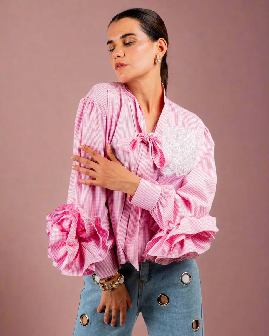 Pink Cotton Shirt