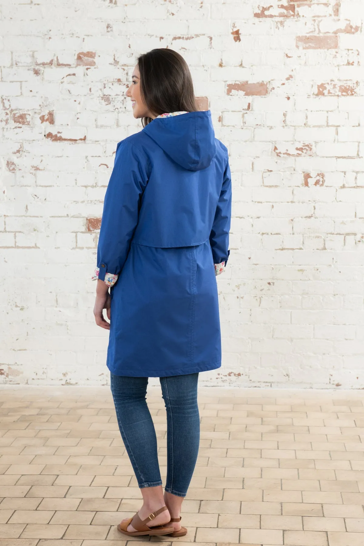 Pippa Coat - Indigo