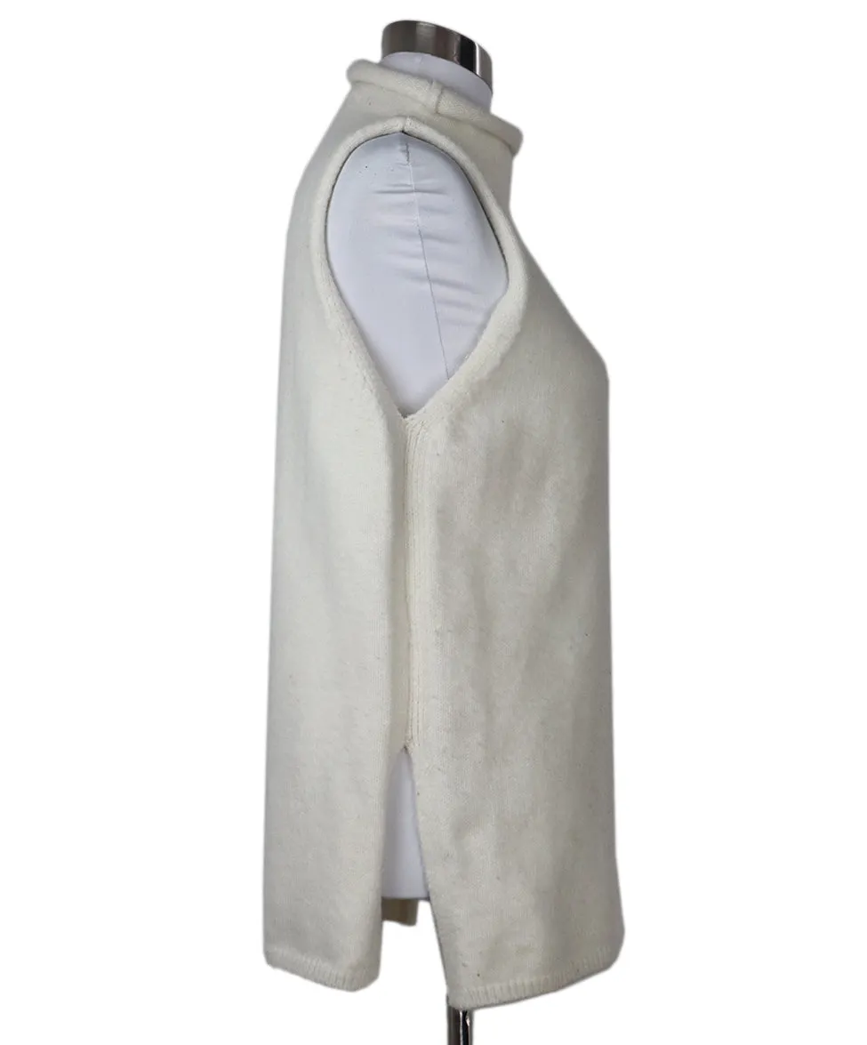 Proenza Schouler Ivory Sleeveless Turtleneck sz 6