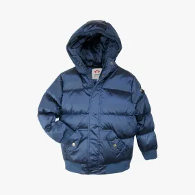 Puffy Coat | Navy Blue