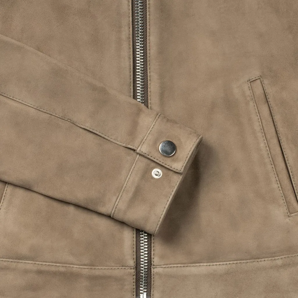 Racer Jacket | Taupe