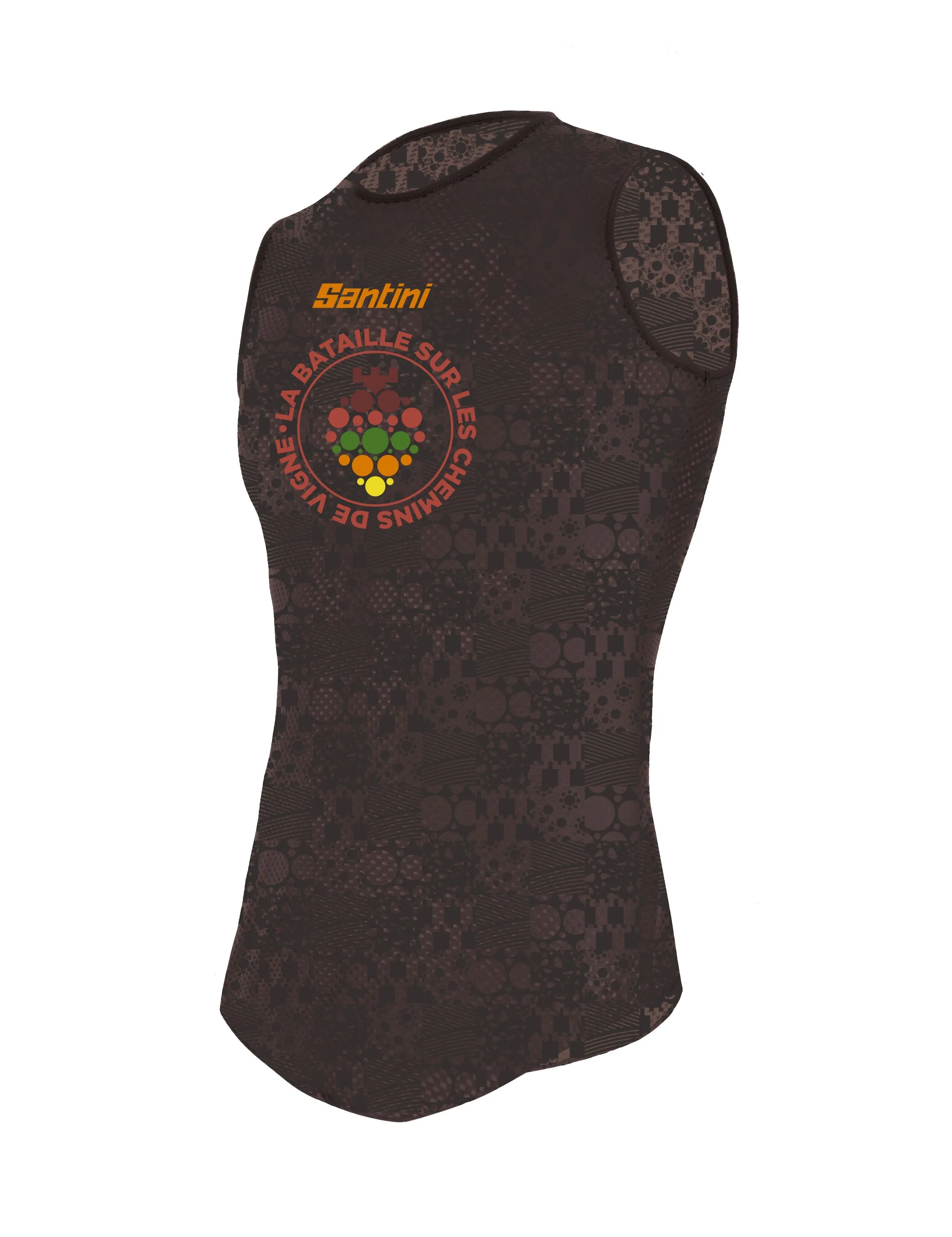 Santini TDF Paris Tours Baselayer - Print