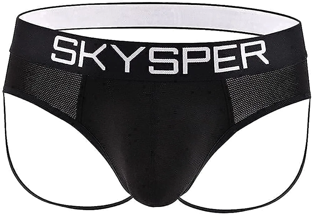 SG02 - SKYSPER Men's Cotton Jockstrap Underwear Athletic Supporter