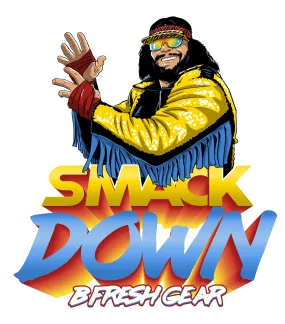 Smack Down - Sticker