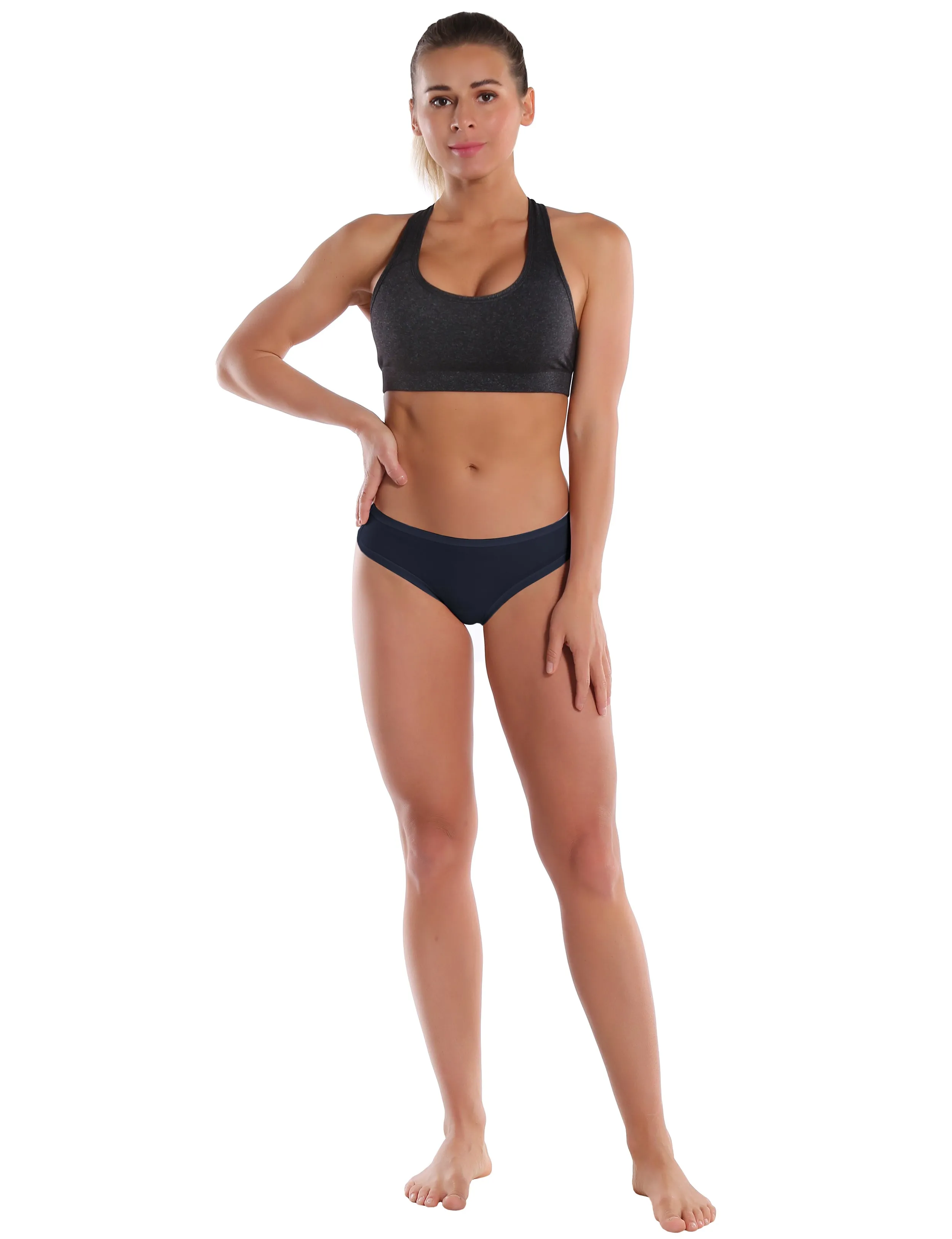 Super Soft Modal Sports Bikini Underwear darknavy