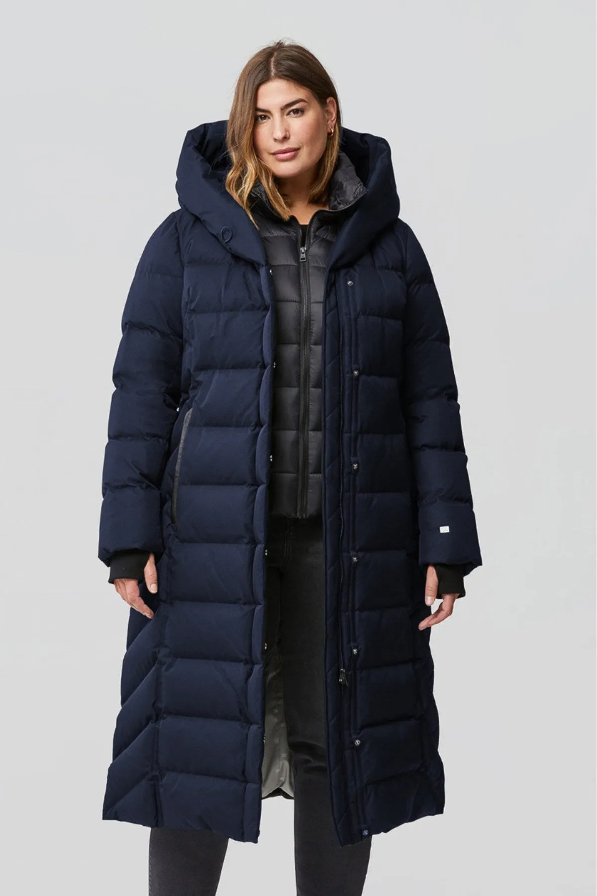 TALYSE Maxi Length Down Coat