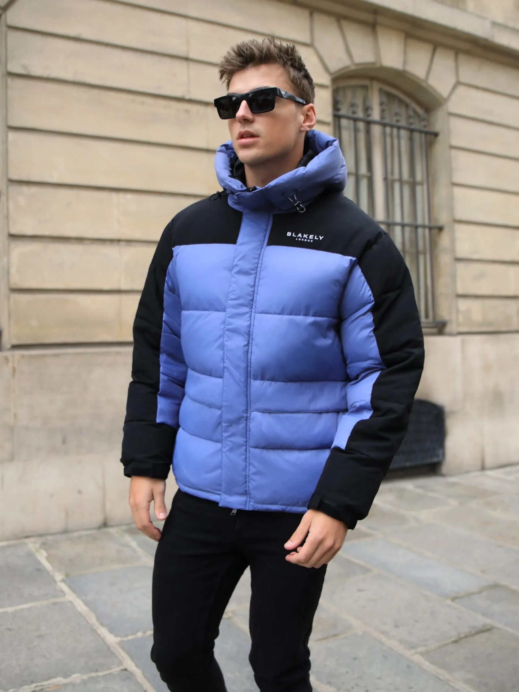 Tampa Puffer Coat - Blue