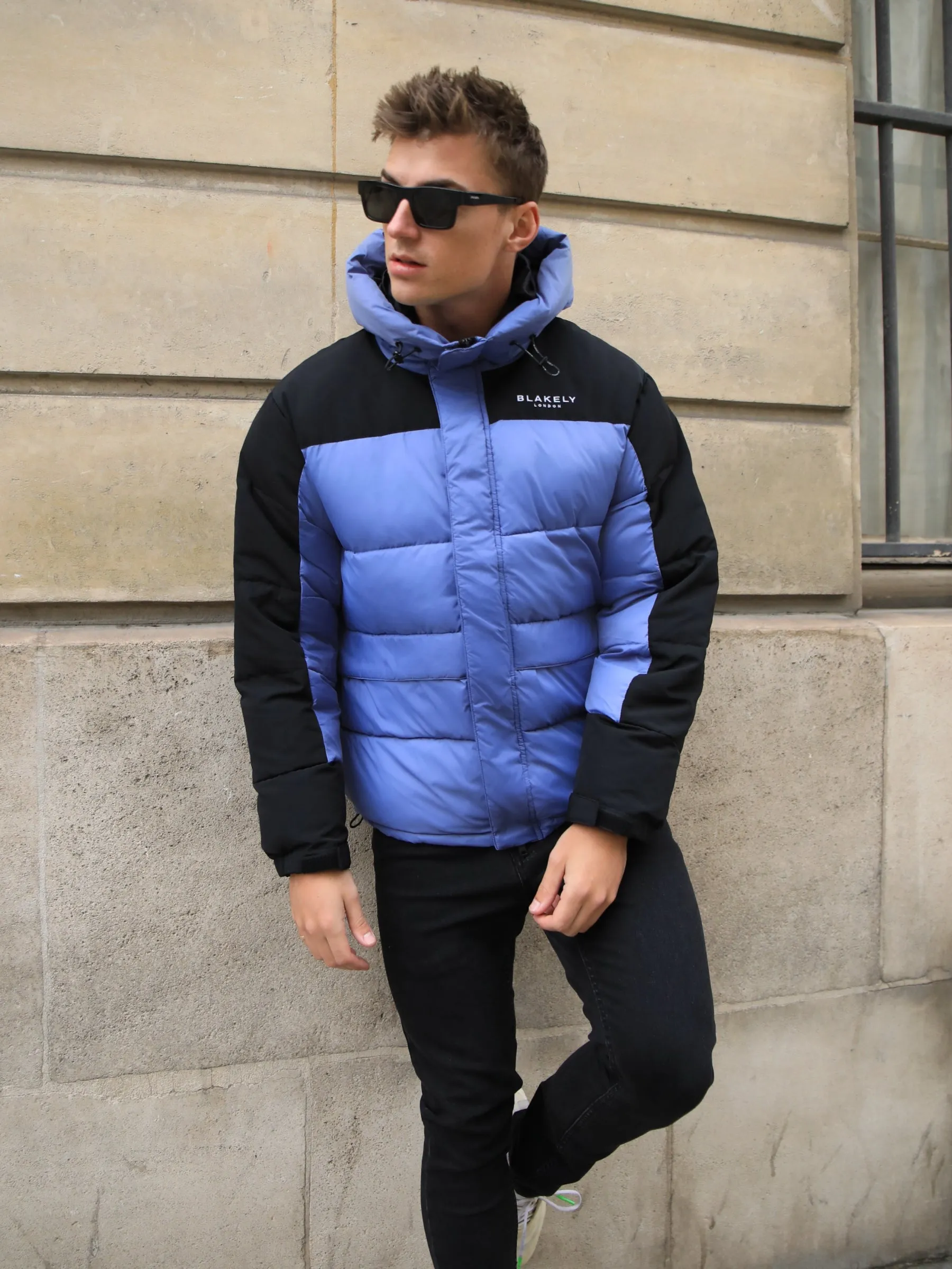 Tampa Puffer Coat - Blue