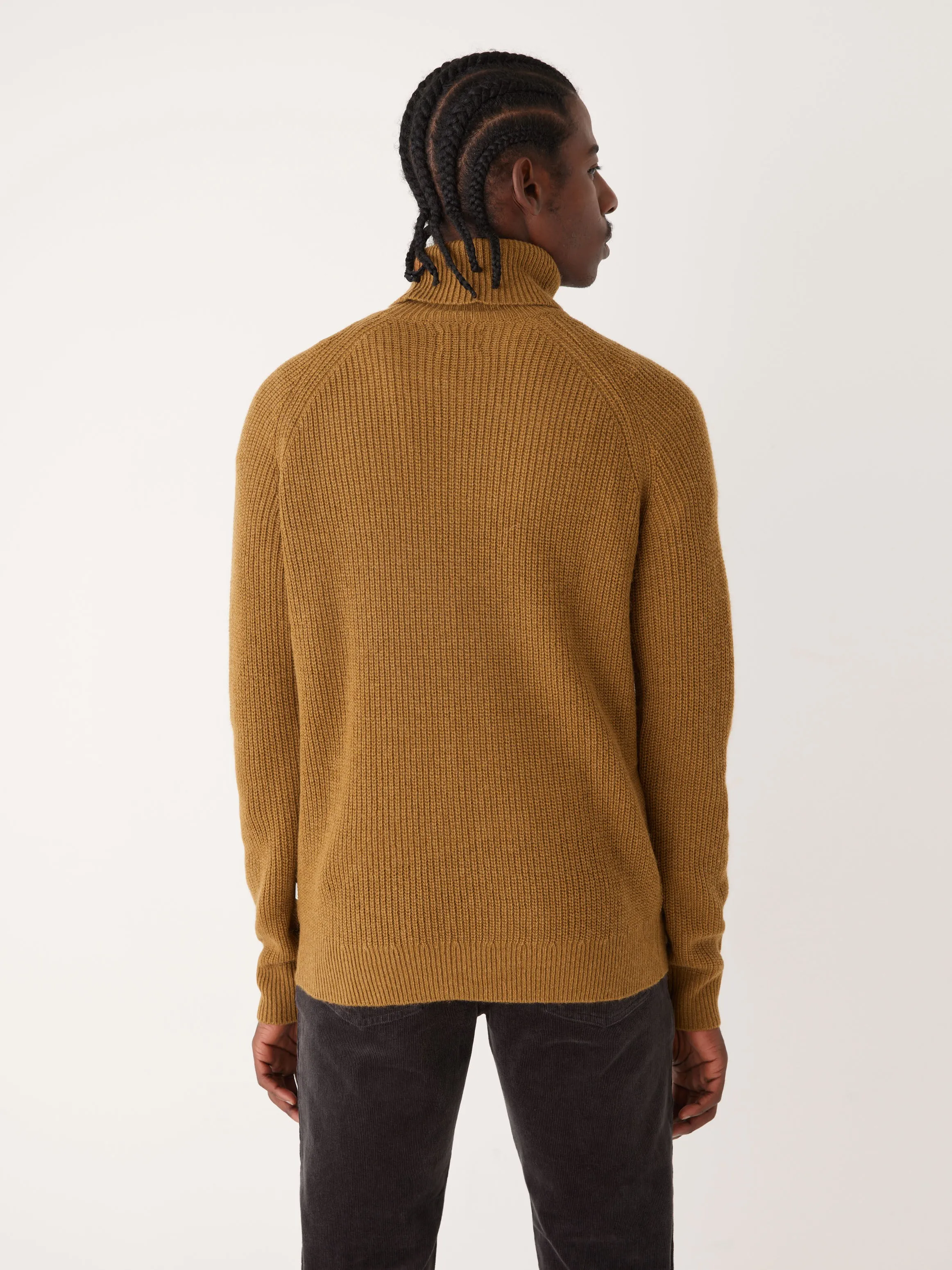 The Turtleneck Sweater in Burnt Toffee