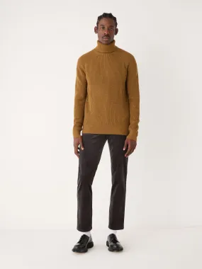 The Turtleneck Sweater in Burnt Toffee