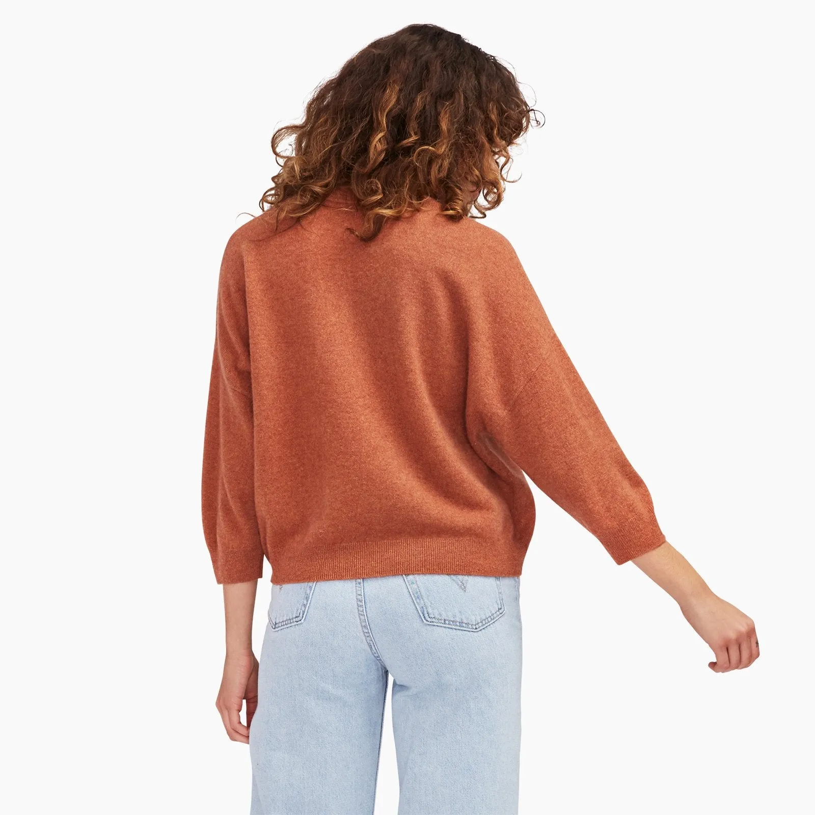 Three-Quarter Sleeve Sweatshirt