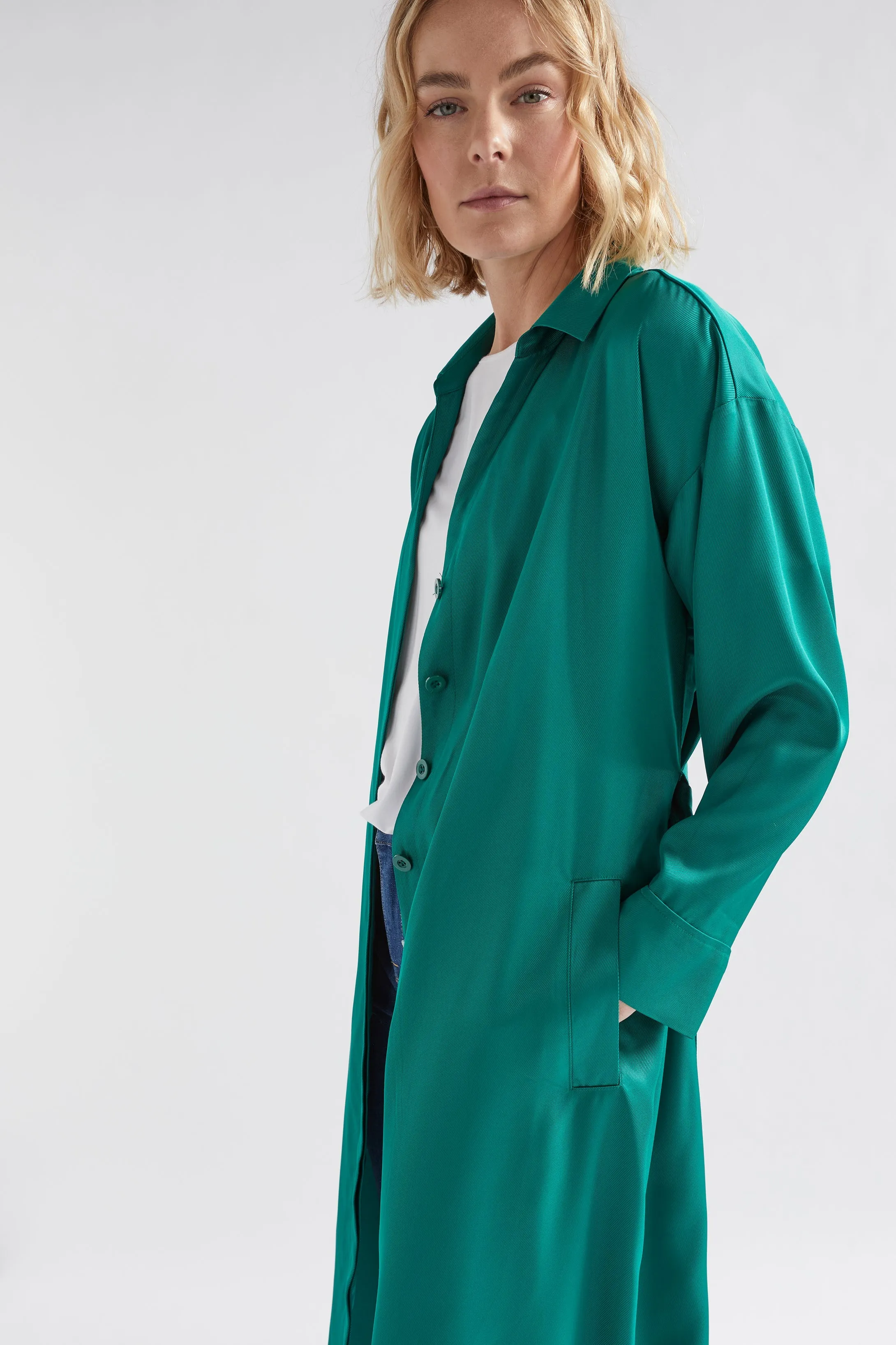 Vail Shirt Dress-Coat