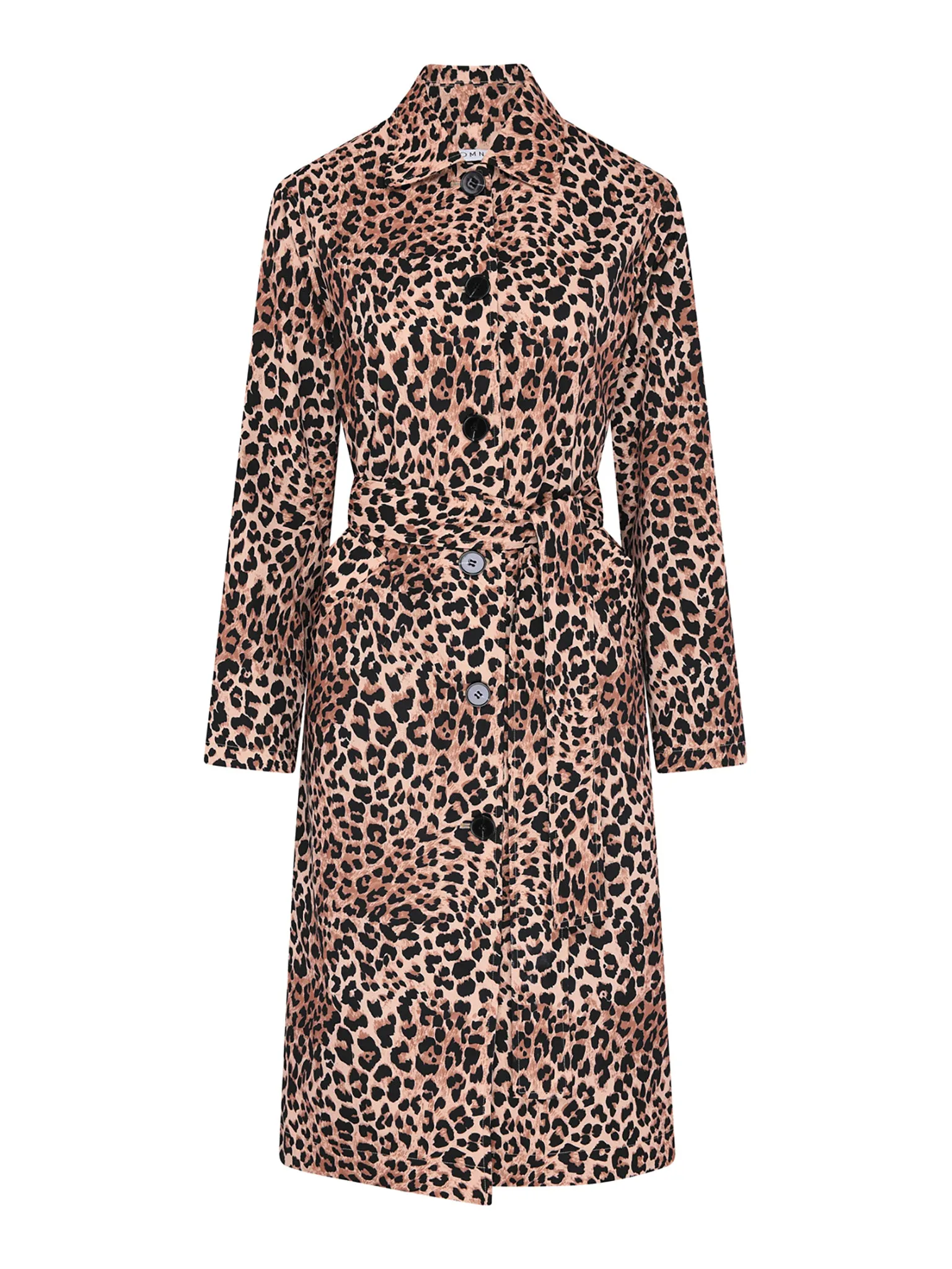 Valencia Cheetah Printed Trench